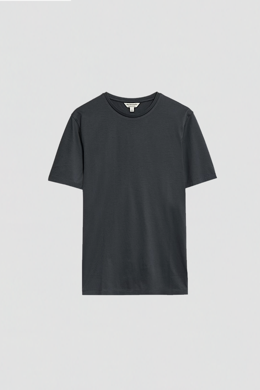 Pure Supima® Cotton Performance Crew Neck T-shirt